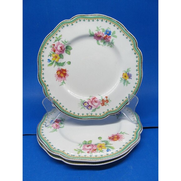 Johnson Brothers Old Staffordshire Malvern Three 6 3/8" Bread Plates - Picture 1 of 12